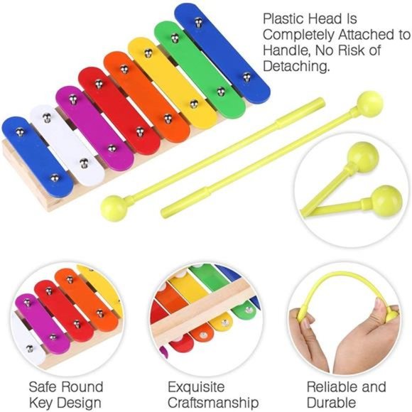 Toddler Musical Instruments Toys Premium Accurately Tuned Percussion Musical - Picture 5 of 6